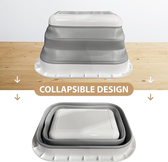 Collapsible Laundry Basket – Space-Saving, Lightweight & Durable Hamper - Image 4