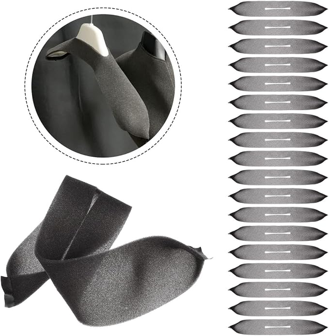 100pcs Non-Slip Hanger Sponge Covers Padded Hanger Sleeves - Image 7