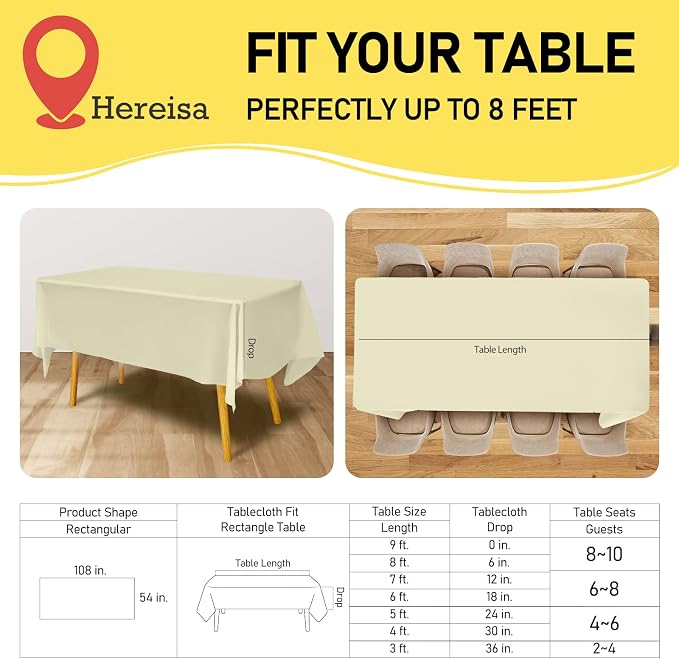 Premium Disposable Table Cloth - Image 2