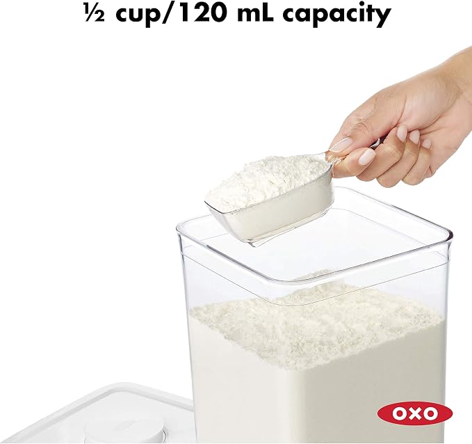 OXO Good Grips POP Container 1/2 Cup Scoop - Image 4