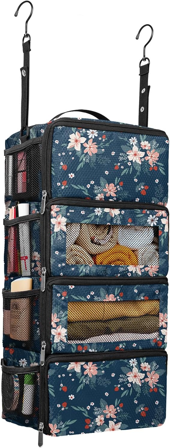 Suitcase Organizer, Travel Luggage Organizer Hanging Shelves Packing Cube by Vokelater