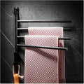 Brass Swing Out Towel Bar, Towel Rack by Unknown