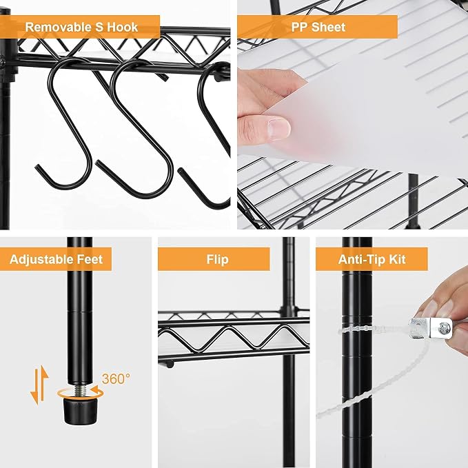 Best 3-Tier Wire Shelving - Image 8