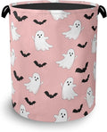 Bat Ghost Laundry Basket, Halloween Foldable Oxford Cloth Tote Bag Laundry by Unknown