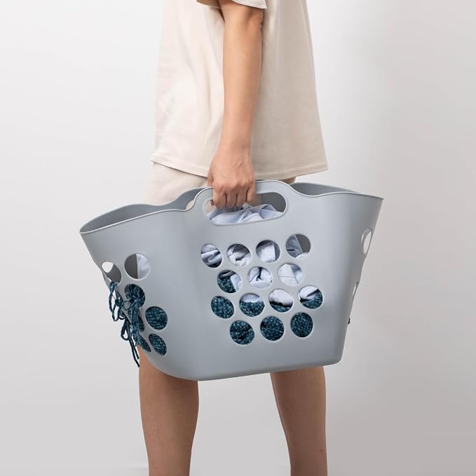 Flexible Plastic Laundry Basket - Image 6