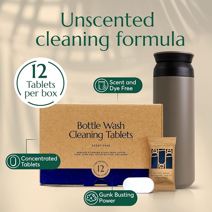CLEANOMIC Bottle Wash Cleaner Tablets - Image 5