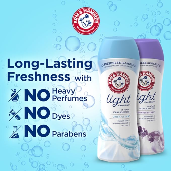 Arm & Hammer Light In-Wash Scent Booster Lavender Escape 24oz - Image 2