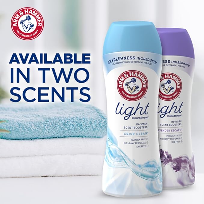 Arm & Hammer Light In-Wash Scent Booster Lavender Escape 24oz - Image 9