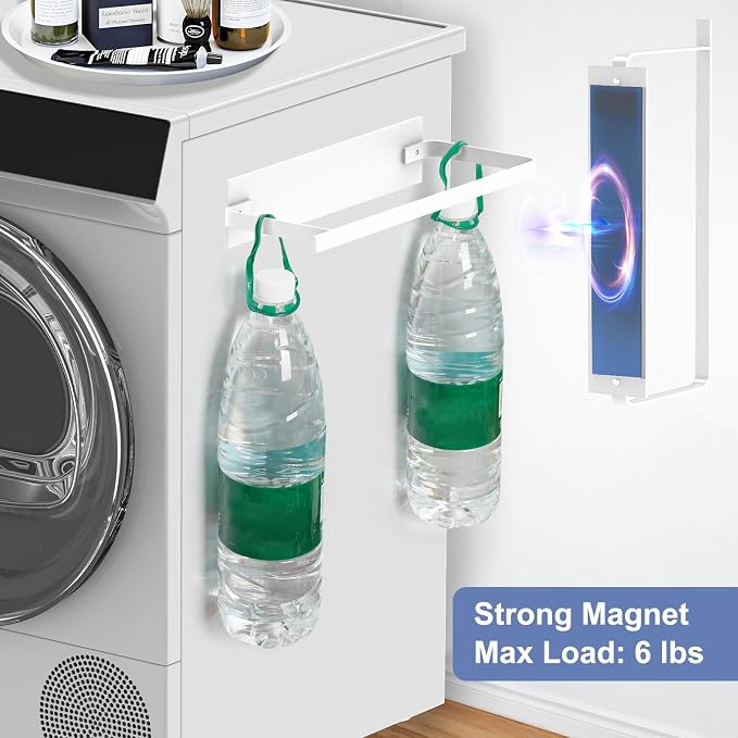 Magnetic Hanger Holder for Laundry Room, Space-Saving Hanger Organizer for - Image 4