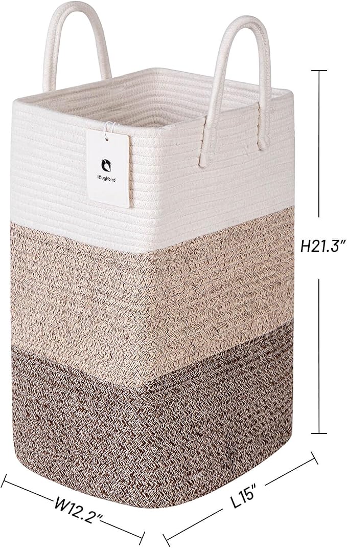 Tall Hamper Laundry Basket - Image 5