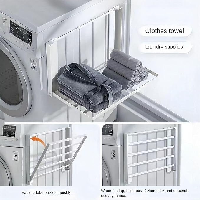 Magnetic Appliance Shelf, Metal Side Storage Organizer - Image 4