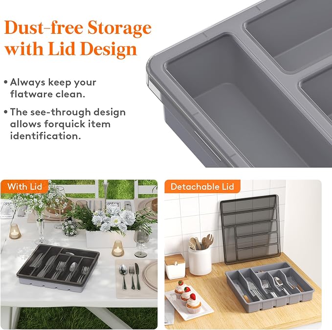 Lifewit Silverware Organizer - Image 2