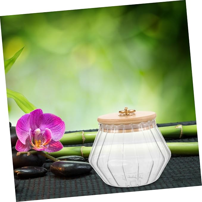 Storage Canister for Laundry Powder Refillable Glass Container Lid for Kitchen - Image 7