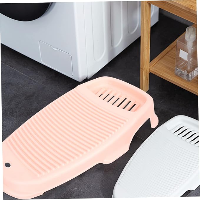 -Slip Laundry Scrub Board Sturdy Dormitory Washboard Mini Washing Board - Image 2