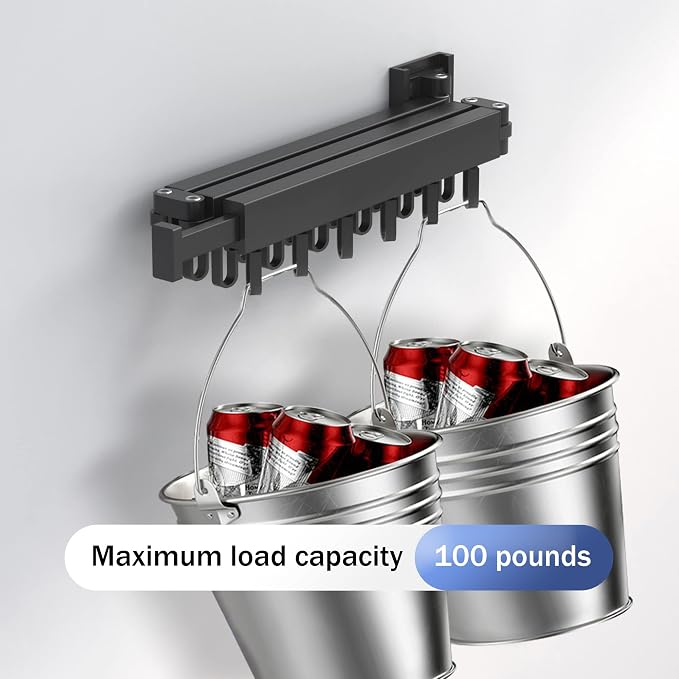 Clothes Drying Rack, Laundry Drying Rack, Wall Mounted Clothes Rack, Laundry - Image 6