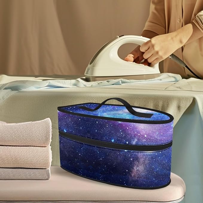 Starlight Print Steam Iron Storage Case Fits Traveling Outing Decorative - Image 2