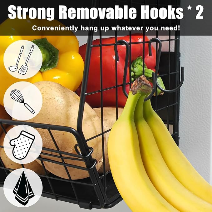2 Pack Magnetic Spice Storage Rack Organizer - Image 6