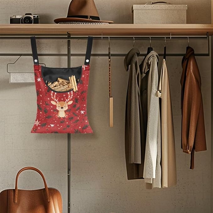 Christmas Reindeer Clothespin Bag - Image 5