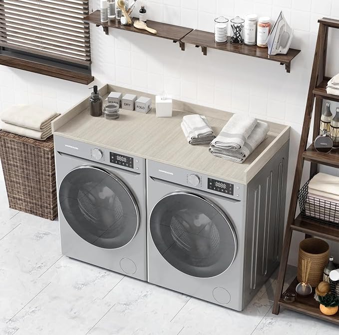 OfficeSimpli Washer Dryer Countertop, Made in USA, Non-Slip Pads, Laundry Room - Image 3