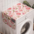 Ambesonne Floral Washing Machine Organizer, Vintage Style Tea Cups by Ambesonne