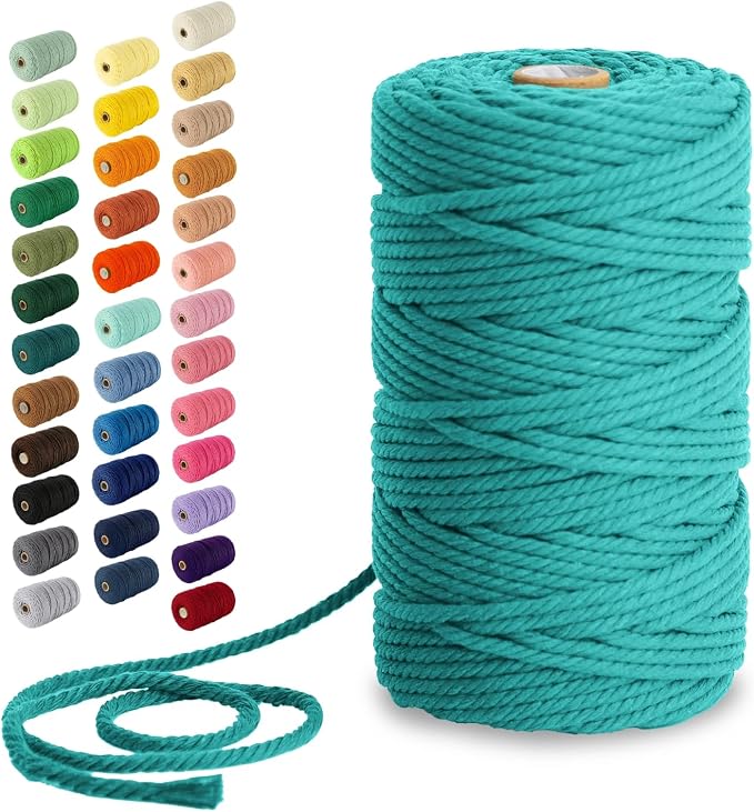 Nook Theory Macrame Cord - 4mm 109 Yards Cotton Rope by NookTheory