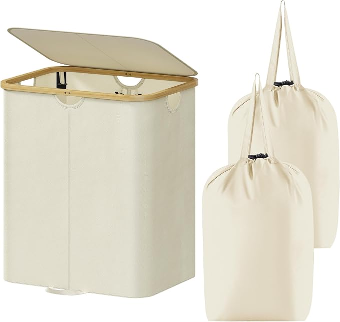 Lifewit 120L Double Laundry Hamper by Lifewit