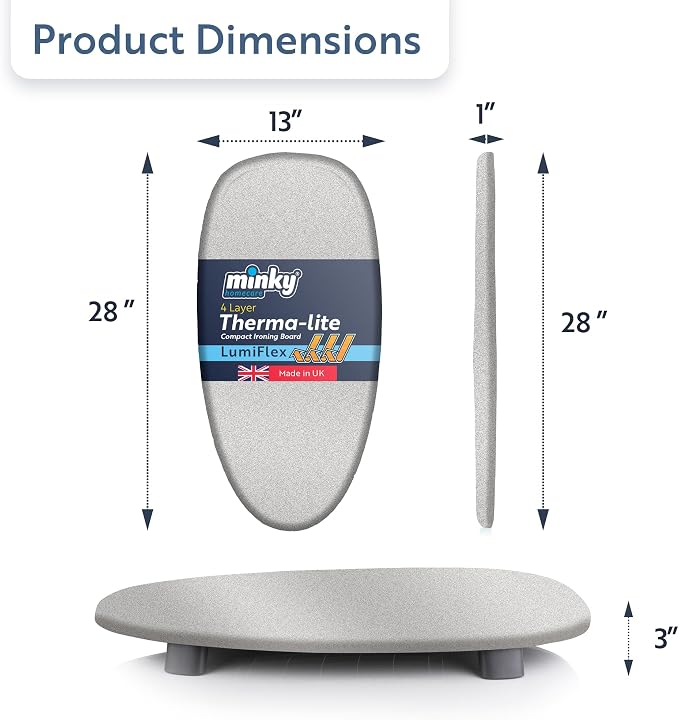 Minky Homecare Therma-Lite UltraGlide Table Top Ironing Board - Image 8