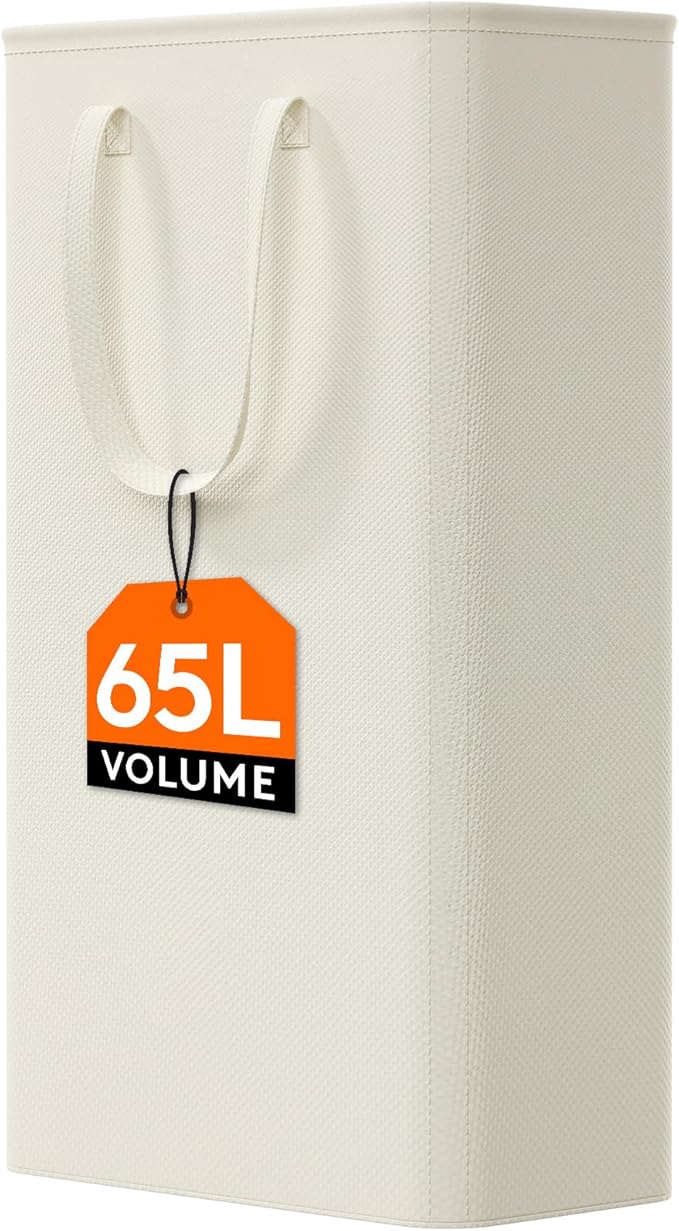Lifewit 65L Slim Laundry Hamper, Narrow Small Laundry Basket by Lifewit