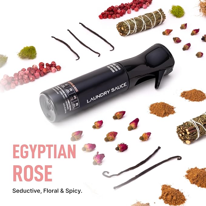 Laundry Sauce Fabric Refresher Spray Egyptian Rose, Odor-Fighting Fabric - Image 3
