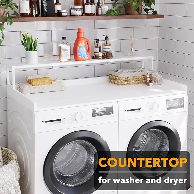 SpaceAid 2-Tier Washer Dryer Countertop, Laundry Topper - Image 2