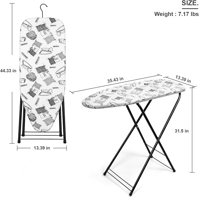 Duwee 13"×35" Ironing Board Small - Image 2