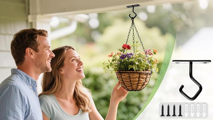AJART Ceiling Hooks for Hanging Plants - Image 7