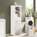 YITAHOME 53" Tall Tilt-Out Laundry Storage Cabinet, Hidden Hamper by YITAHOME