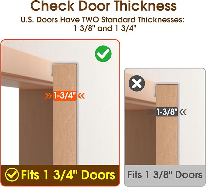 Long Over The Door Hooks Hanger - Image 3