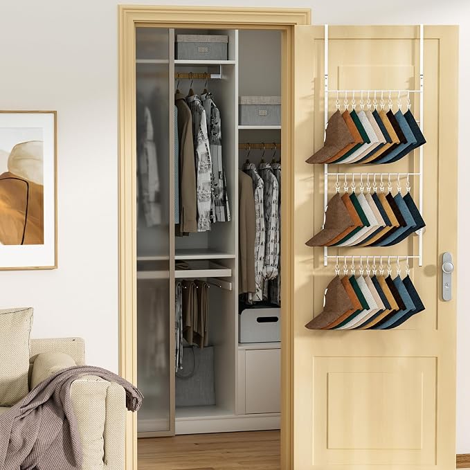 HapiRm Over Door Hat Rack - Image 3