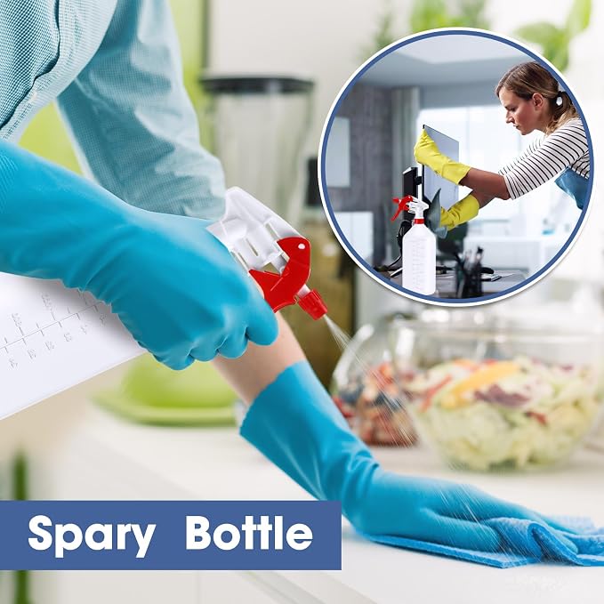 10 Pcs 48 oz Plastic Spray Bottle Bulk Refillable Empty Leakproof Heavy Duty - Image 6