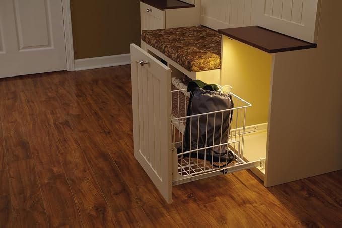 REV-A-SHELF Steel Wire Pullout Hamper - Image 3
