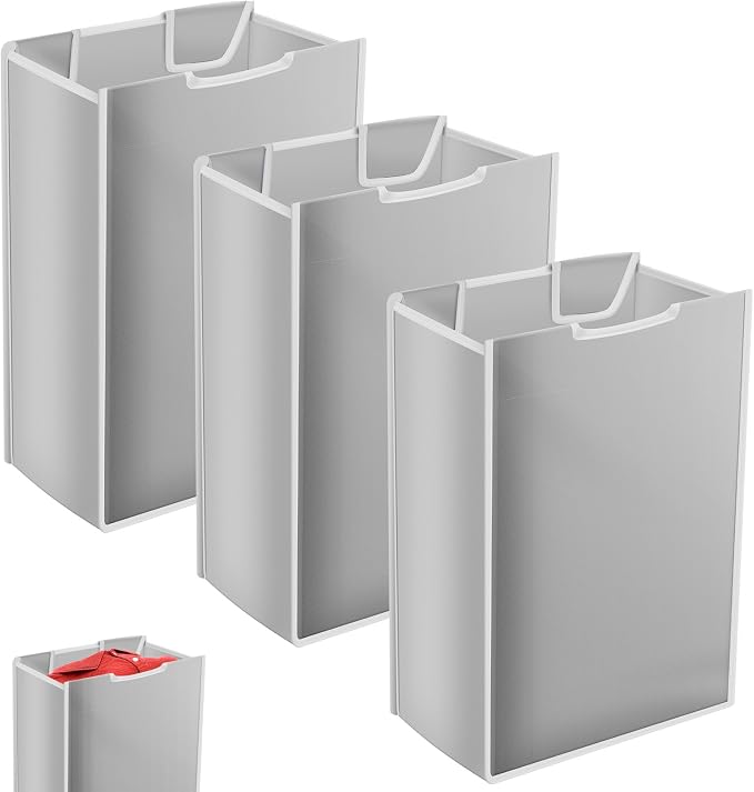 3 Pack Large Laundry Sorter Replacement Bags, Hamper Cart Removable Replacement - Image 8