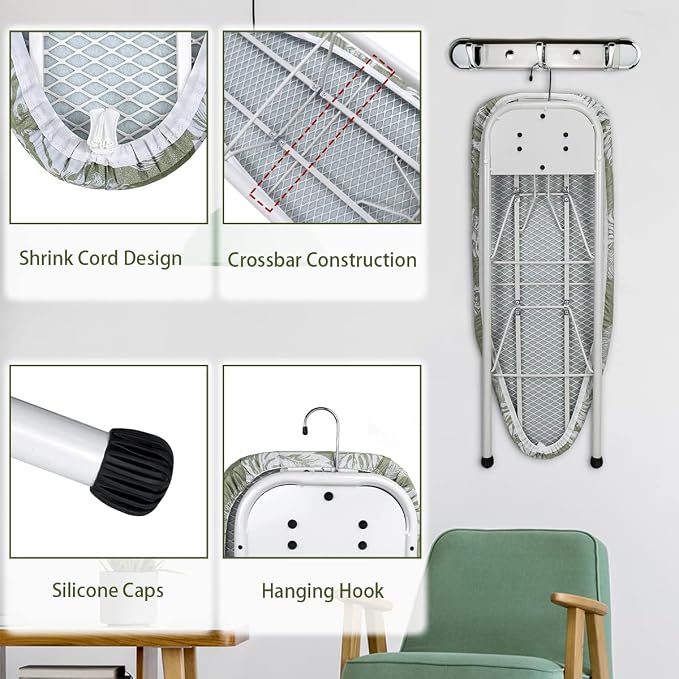 Duwee 12×32 in Table Top Ironing Board - Image 4