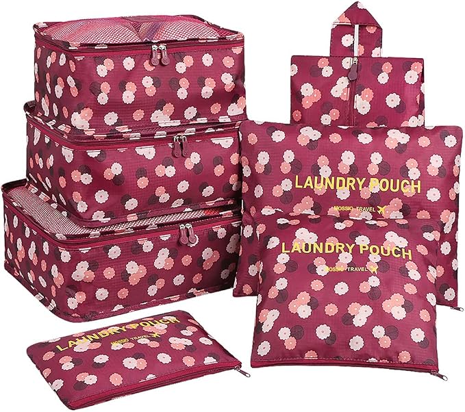 Mossio 7 Set Packing Cubes by Mossio