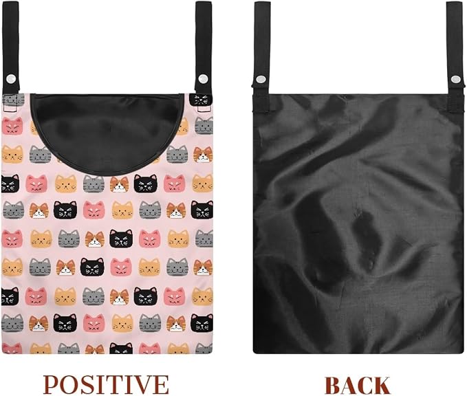 Cute Cats Hanging Clothes Pin Bag - Image 7