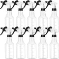 10 Pack Spray Bottles 16 oz Empty Water Spray Bottles by Gandeer