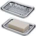 Kitchen and Bathroom Soap Dish Tray by SheeChung