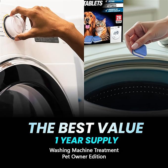 Washing Machine Cleaner New Ultra Pro Tablets 50% Stronger Formula - Image 9