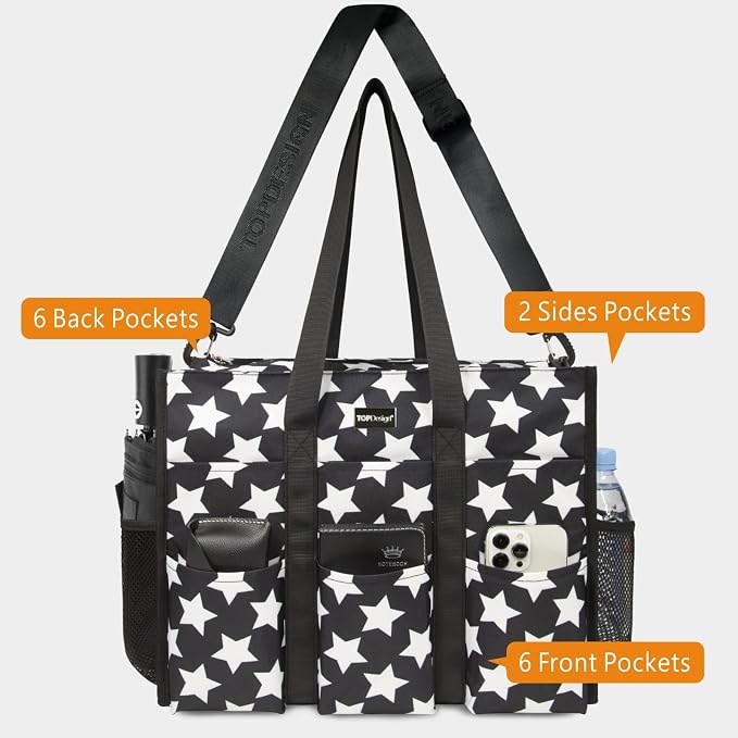 TOPDesign Utility Water Resistant Tote Bag - Image 4
