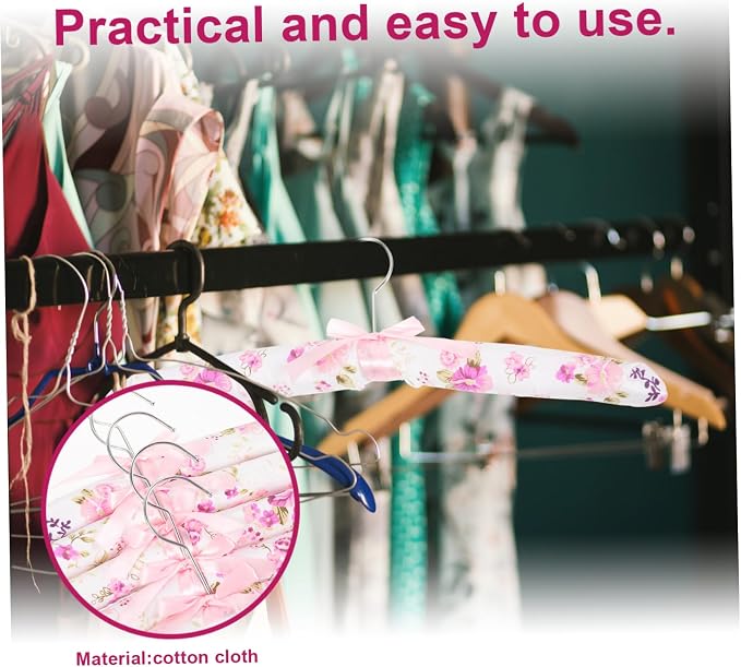 5-Pack Soft Padded Clothes Hangers - Image 7