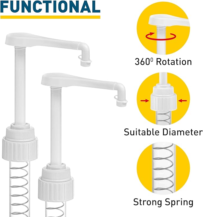 Heavy-Duty 5-Gallon Bucket Pump Dispenser – Compatible - Image 5