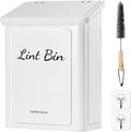 Metal Magnetic Lint Bin With Lid by QUILIVIKHOME