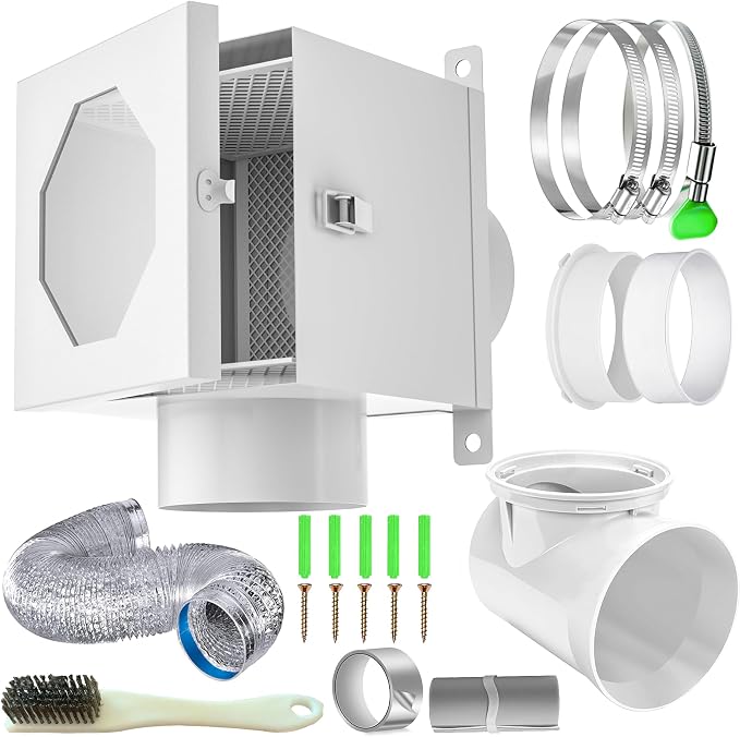 Dryer Lint Trap, Indoor Dryer Vent Kit by Ajonrkwm