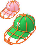 XQXA 2-Pack Baseball Hat Washer Cage | Machine-Washable Cap Cleaner Frame by XQXA